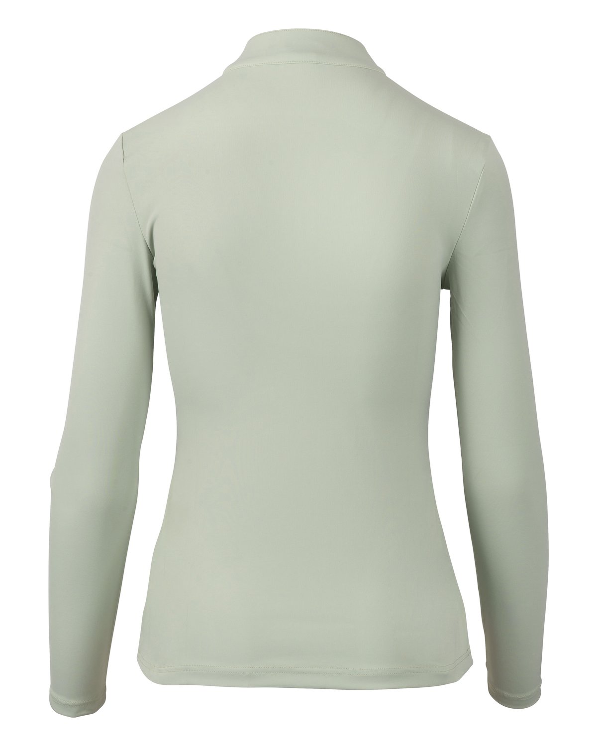 WOOF WEAR Long Sleeve Tech Riding Shirt - Sage Green. Comfortable & Stylish Riding Top.
