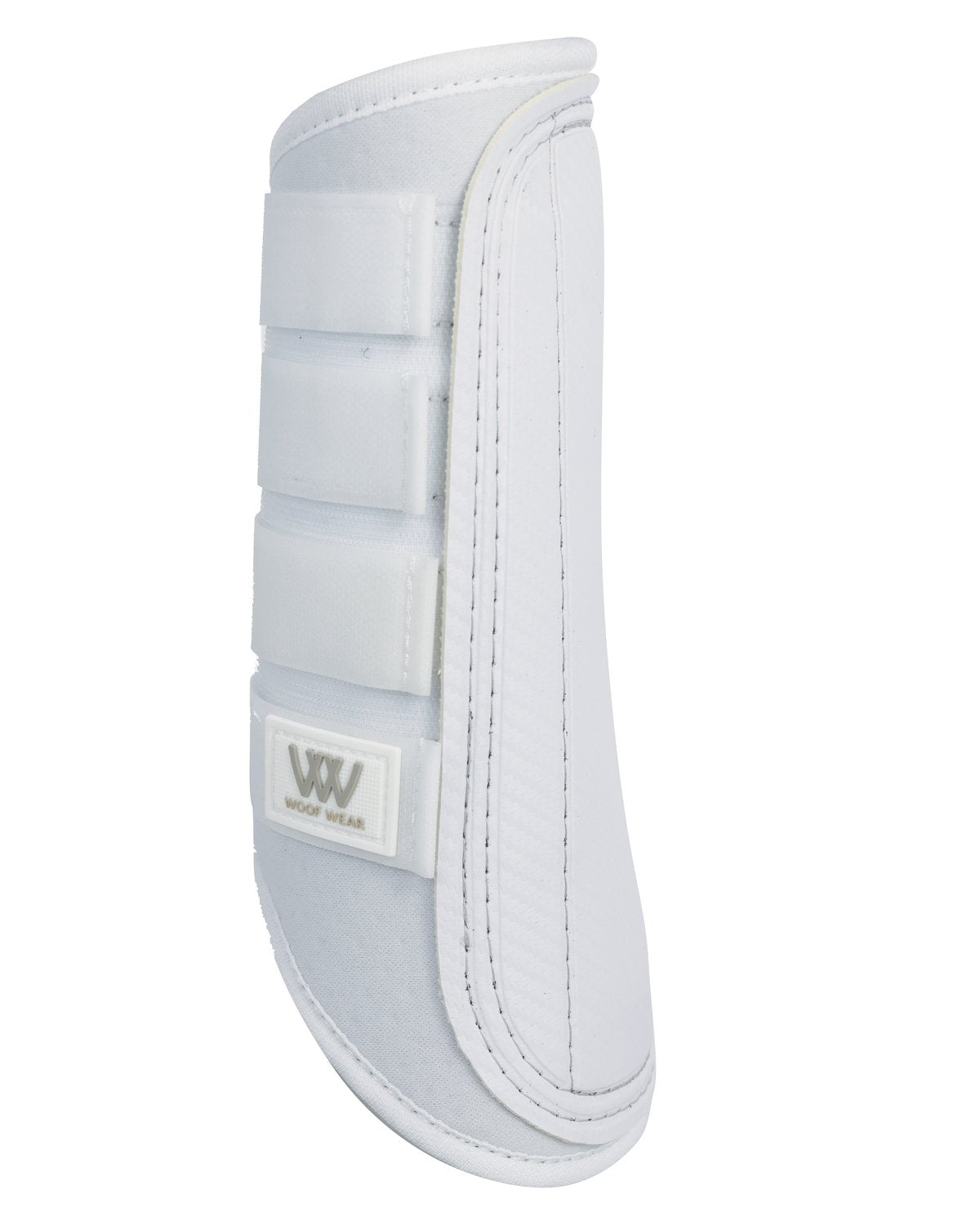Woof Wear White Single Lock Brushing Boot - Horse Leg Protection, Equine Boot