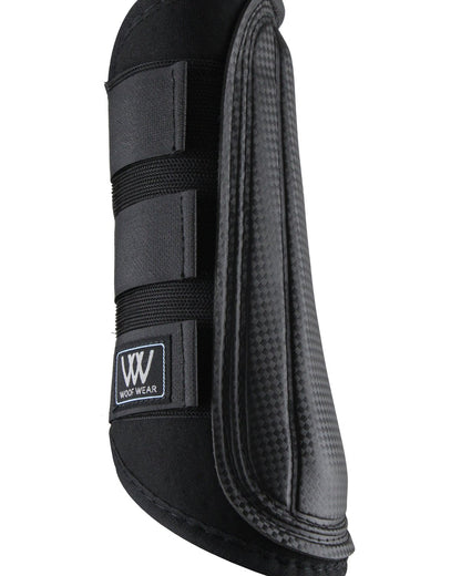 Woof Wear Single Lock Brushing Boot Black - Horse Leg Protection | Equiflair