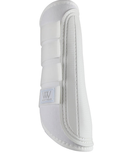 WOOF WEAR Single Lock Brushing Boot White | Horse Leg Protection | Equiflair