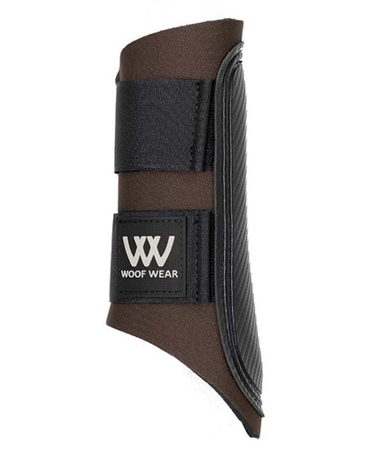 Woof Wear Club Brushing Boot - Chocolate Black - Horse Leg Protection
