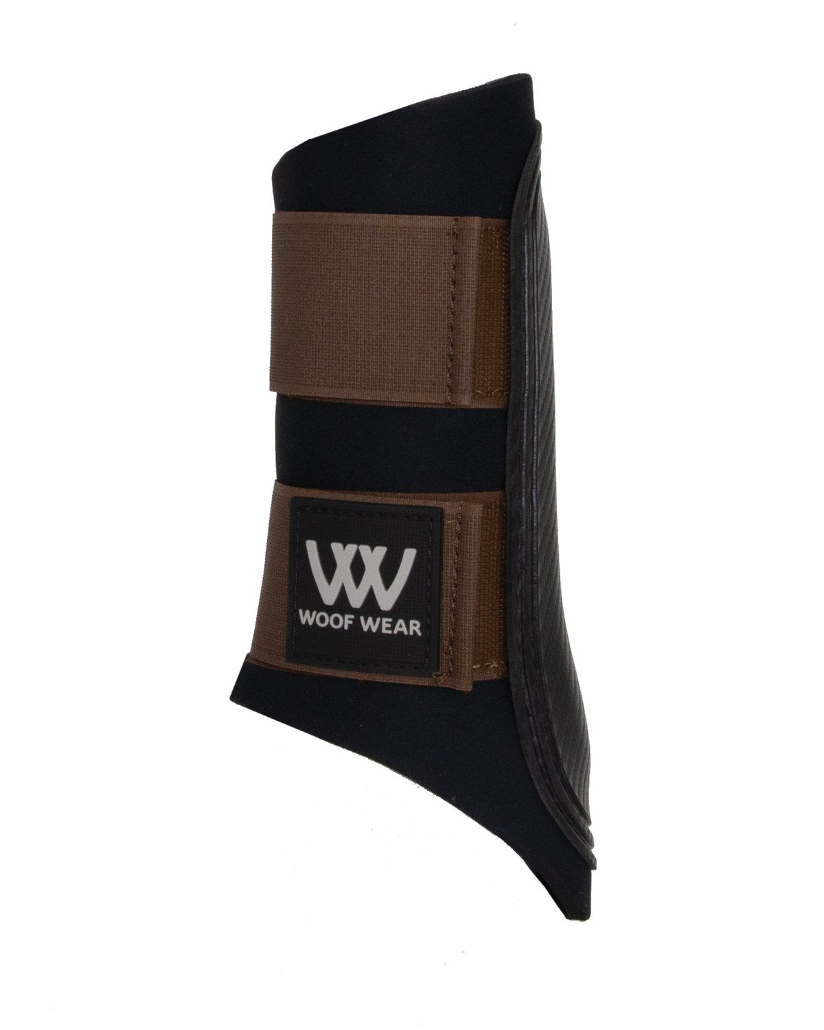 WOOF WEAR Club Brushing Boot - Black Mocha Horse Leg Protection | Equiflair