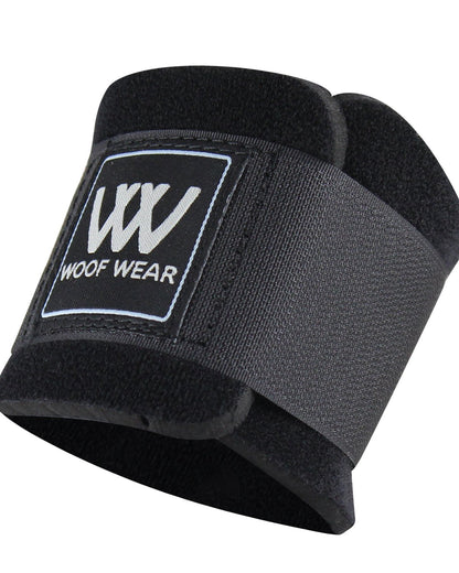 WOOF WEAR PASTERN WRAPS BLACK - Horse Leg Protection, Pastern Wraps