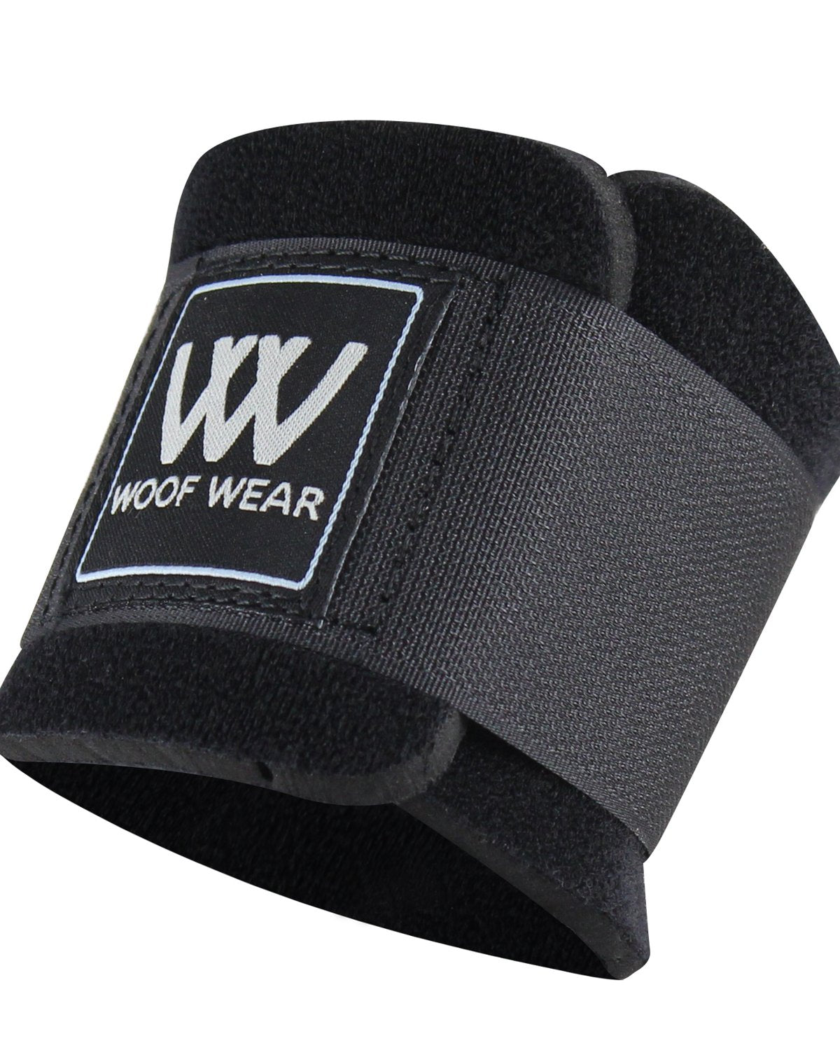 Woof Wear Pastern Wraps Black - Horse Leg Protection for Riding & Turnout at Equiflair