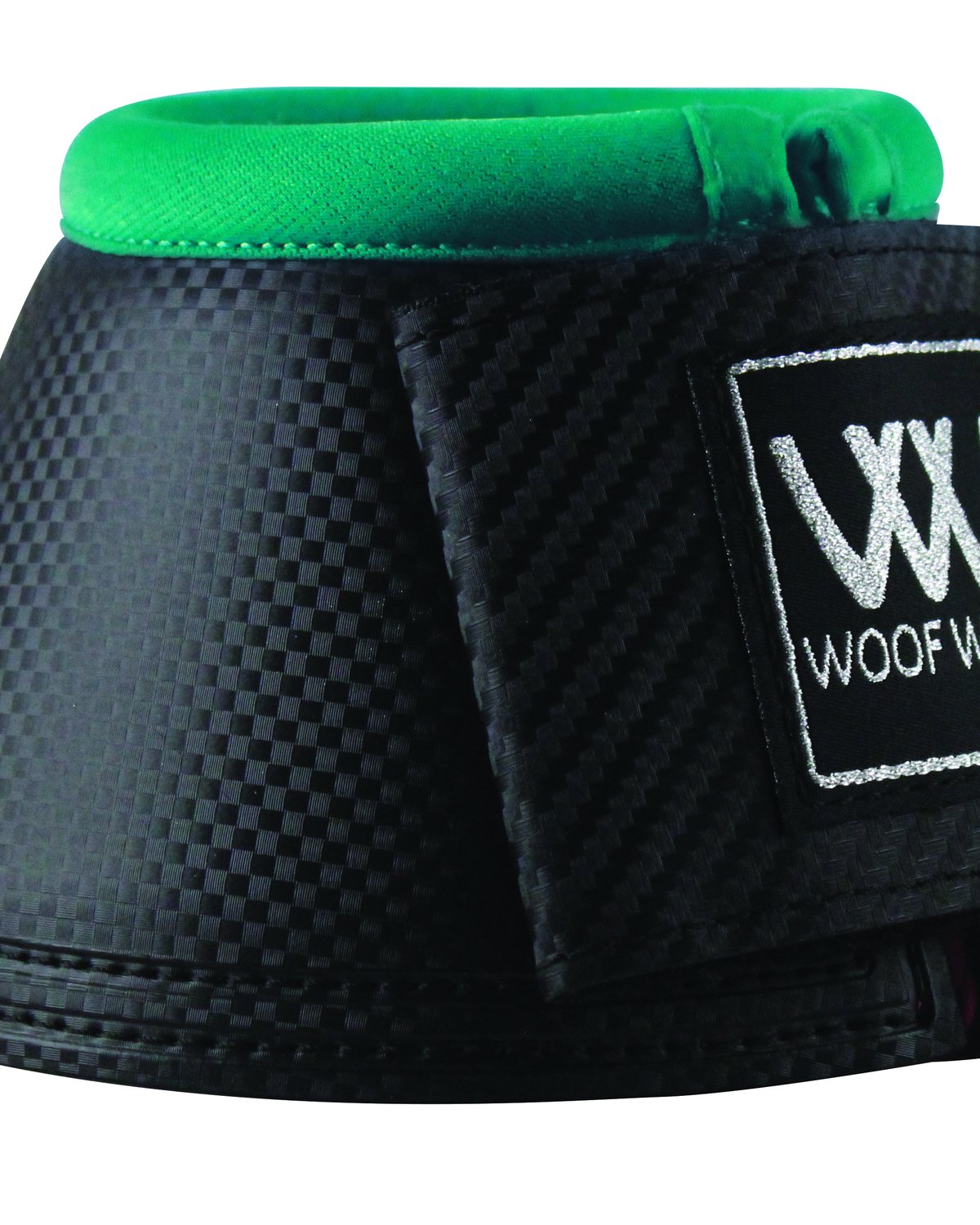 Woof Wear Pro Overreach Boot - Black Ocean Horse Bell Boot for Protection - Equestrian Gear