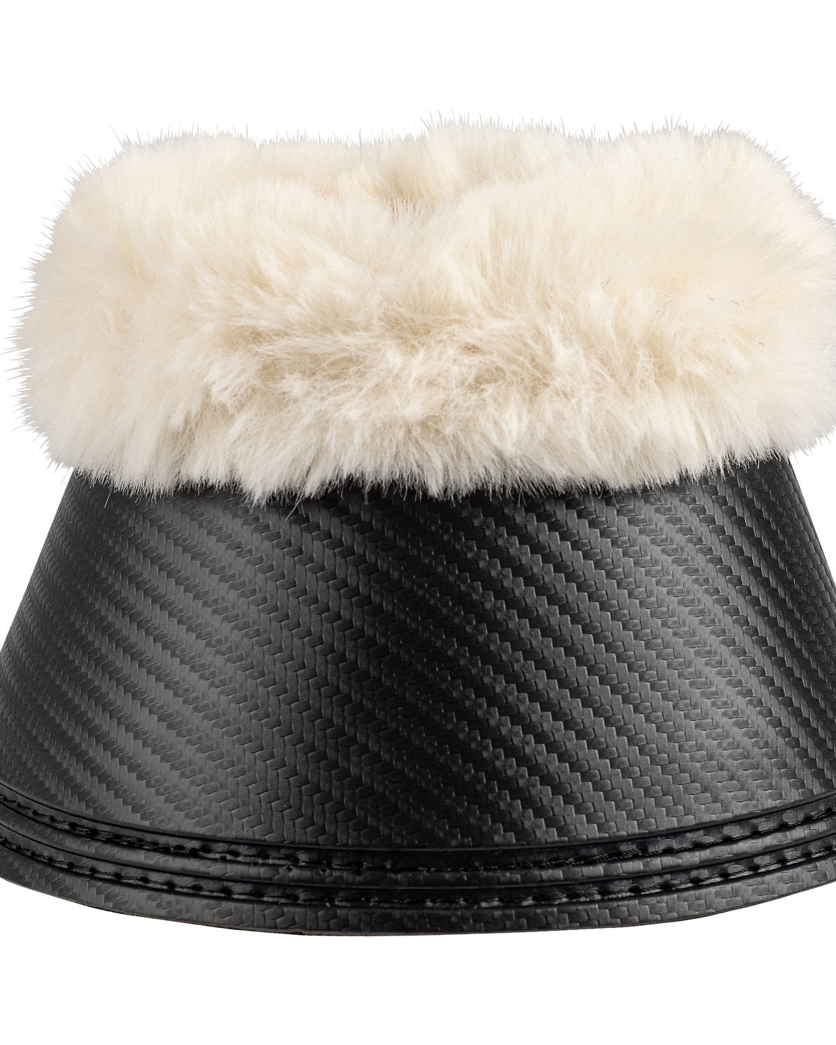 Woof Wear Black Faux Sheepskin Overreach Boot: No-Rub Protection for Horses - Shop Now!