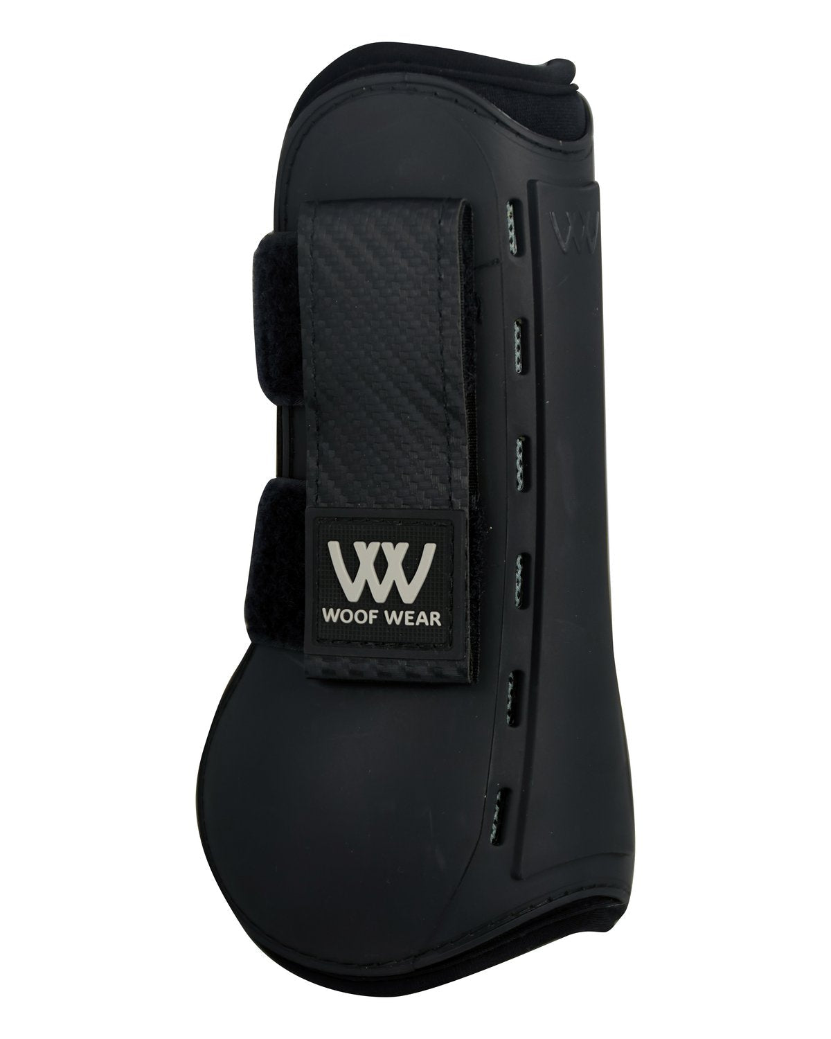 WOOF WEAR Pro Tendon Boot Black - Horse Leg Protection for Jumping & Show - Equiflair