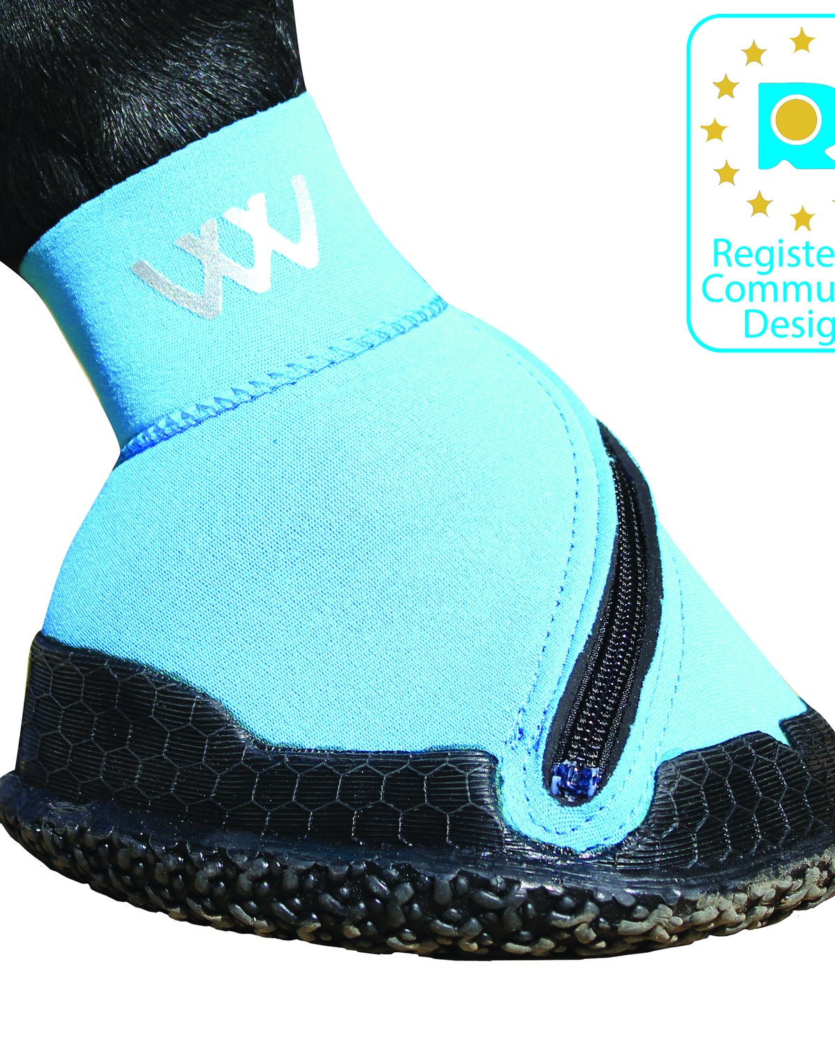 Woof Wear Medical Hoof Boot - Blue, Horse Equine Poultice Boot, Durable Non-Slip Protection, Equiflair
