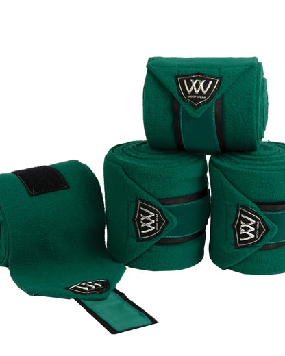 WOOF WEAR Vision Polo Bandages British Racing Green - Horse Leg Wraps - Double Layers