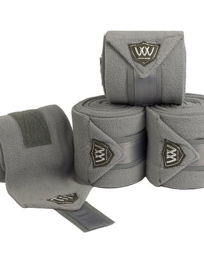 Woof Wear Vision Polo Bandages Brushed Steel - Equestrian Leg Wraps