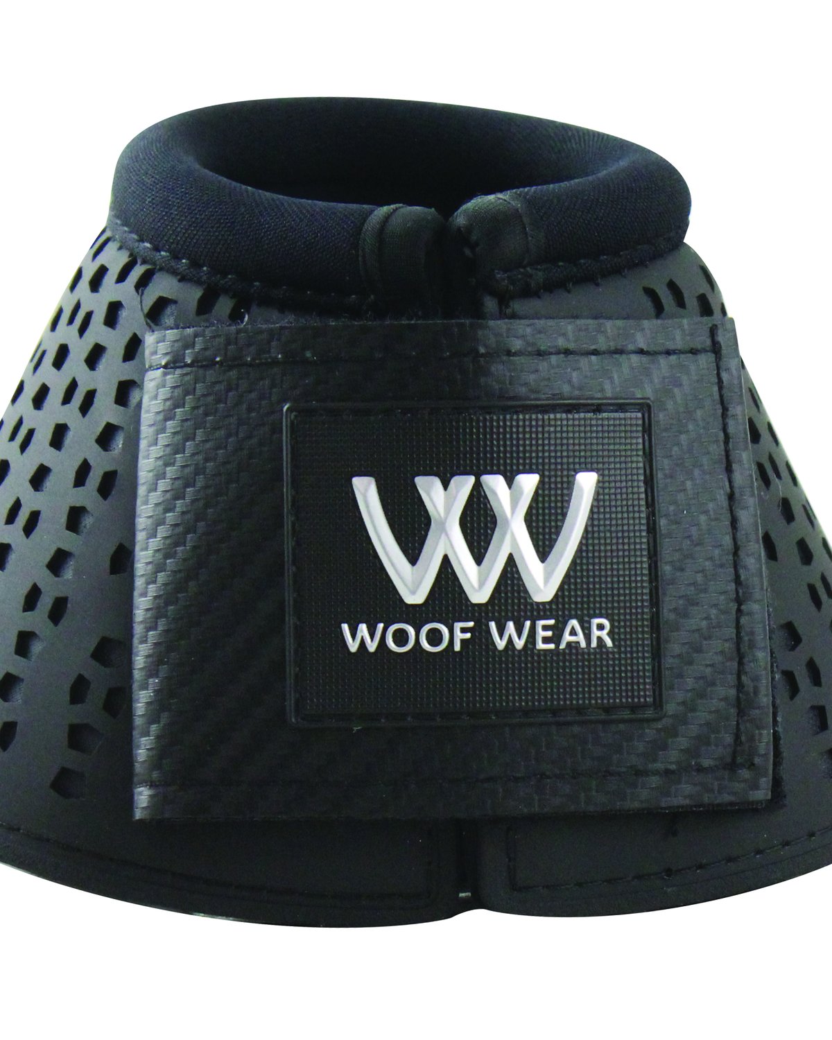 Woof Wear iVent Overreach Boot Black: Lightweight Protection for Horses in Cross-Country, Showjumping and More.