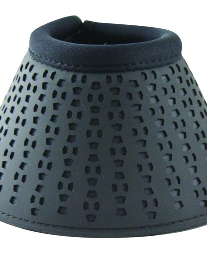 Woof Wear iVent Black Overreach Boot: Lightweight, Protective Horse Boots for Cross-Country, Showjumping, Dressage & Turnout