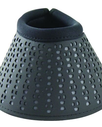 Black Sun Visor: Breathable Outdoor Headwear for Sun Protection - Perforated Design