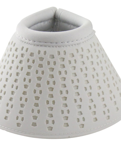 Woof Wear iVent White Overreach Boot - Horse Riding Protection