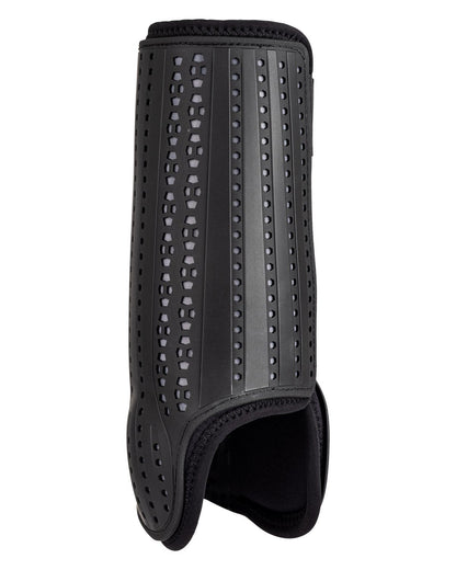 WOOF WEAR iVent Event Boot Front - Black Steel: Horse Leg Protection for Eventing, Cross Country