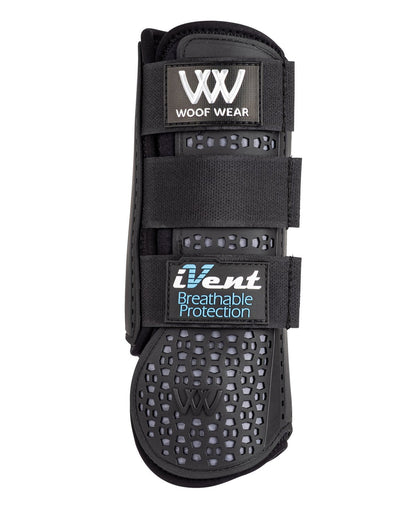 Woof Wear iVent Event Boot Front Black Steel