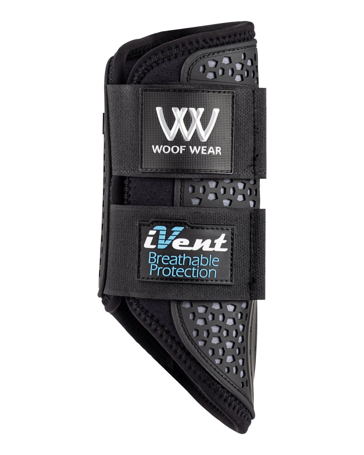 Woof Wear iVent Hybrid Horse Boot - Black Steel: Breathable Protection for Equine Legs