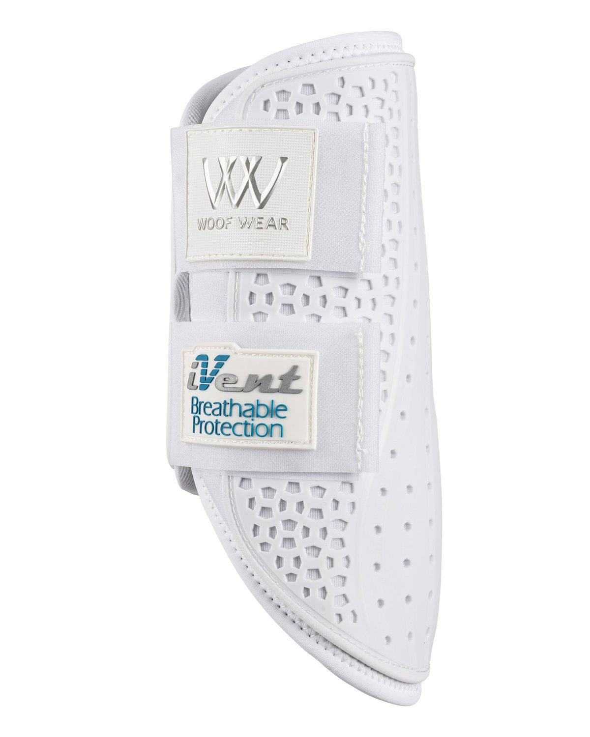 Woof Wear iVent Hybrid Boot - White Horse Brushing Boot for Breathable Protection