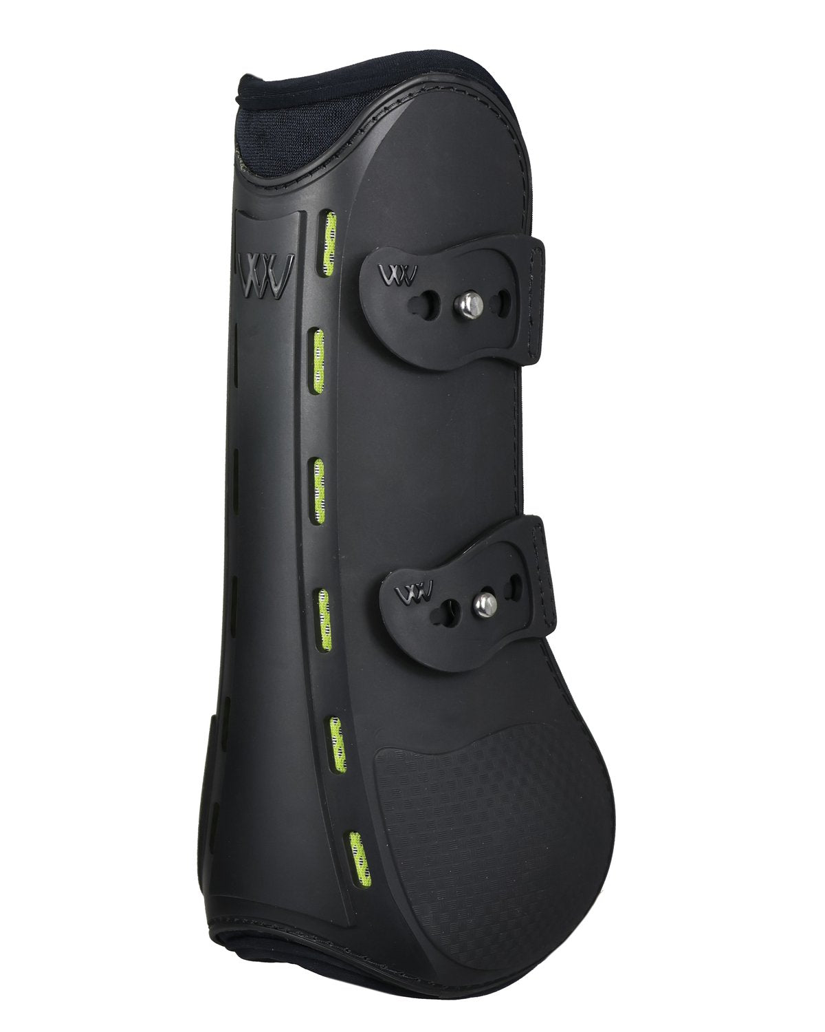 WOOF WEAR VISION Tendon Boot Black Lime - Horse Leg Protection