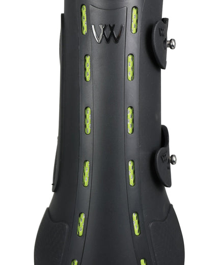 Woof Wear Vision Tendon Boot Black Lime - Horse Boot for Tendon Protection