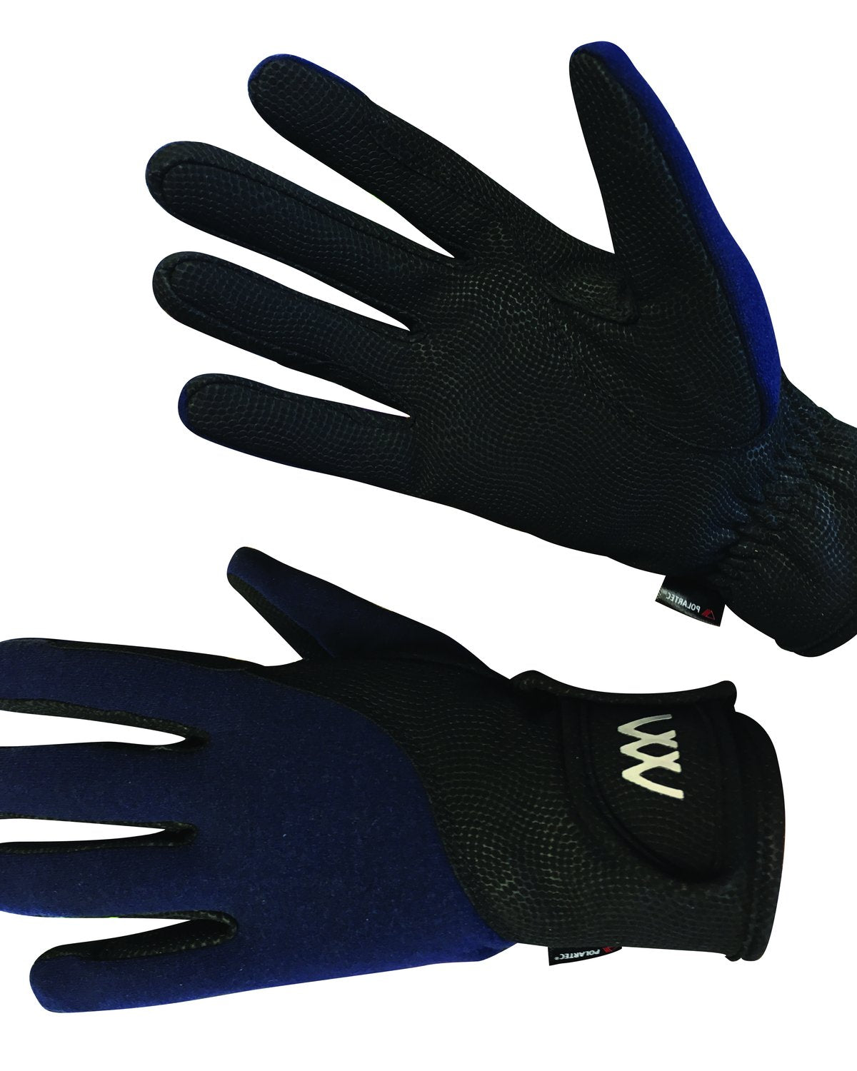 Woof Wear Precision Thermal Gloves - Navy Riding Gloves for Winter Warmth & Grip