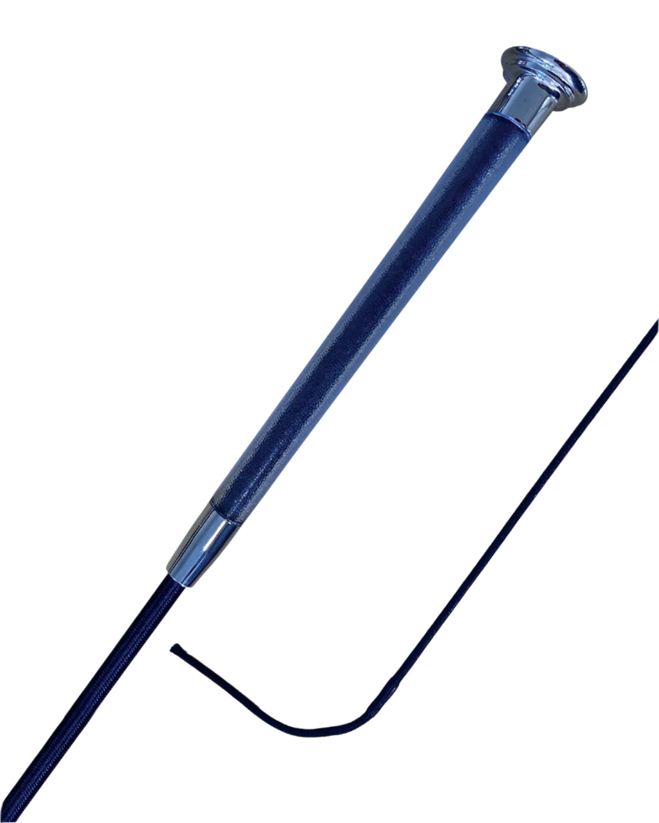 Woof Wear Navy Gel Dressage Whip: Comfortable Grip Riding Crop for Equestrian Dressage