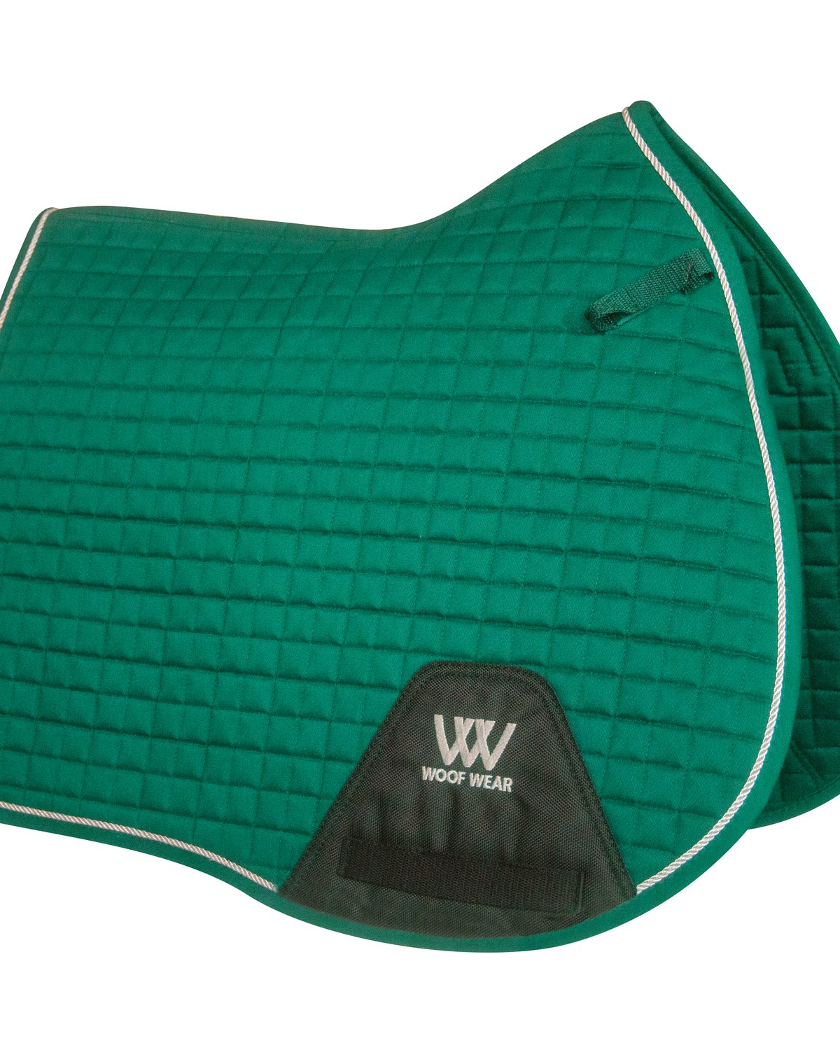 Woof Wear GP Saddle Cloth - British Racing Green. Horse saddle pad for comfort, fit and durability. Equestrian tack.