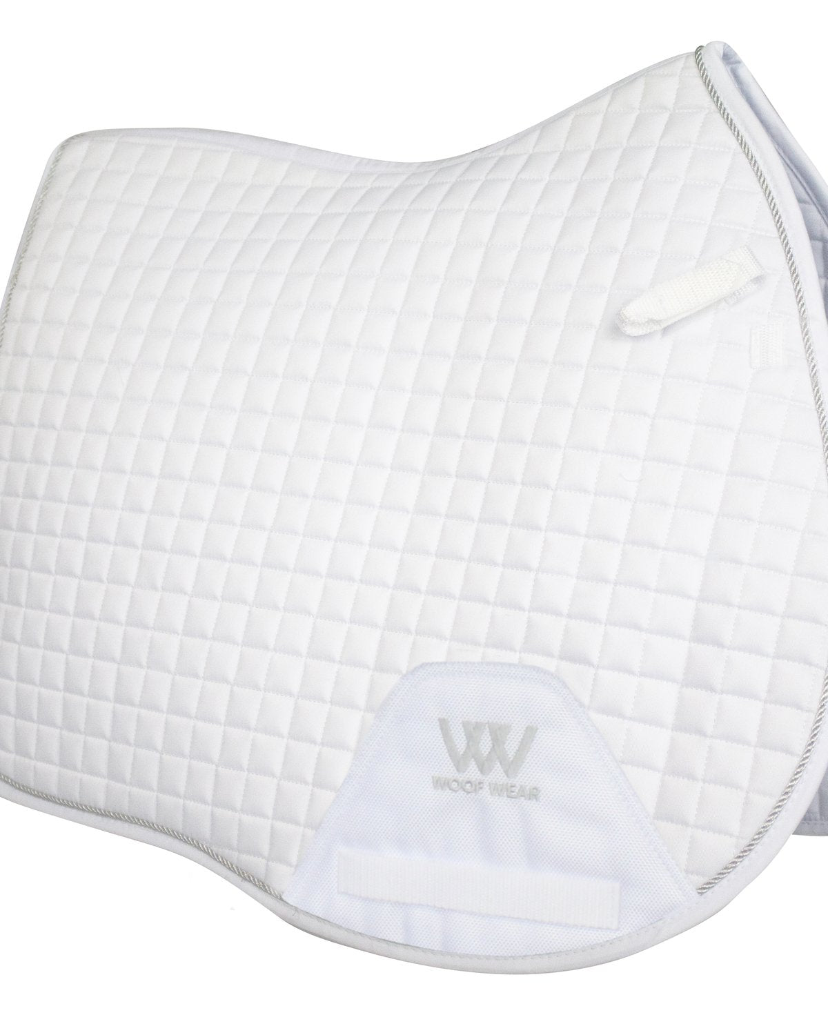 Woof Wear GP Saddle Cloth White: Comfortable & Durable Equestrian Saddle Pad | Equiflair