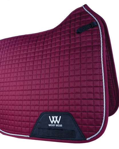 WOOF WEAR Dressage Saddle Cloth Shiraz: Premium horse saddle pad