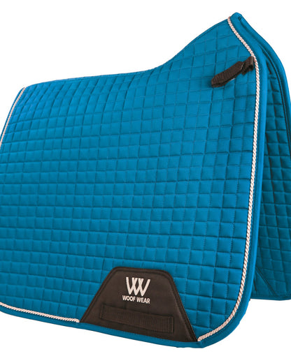 Woof Wear Dressage Saddle Cloth Turquoise - Horse Saddle Pad, Equestrian Equipment