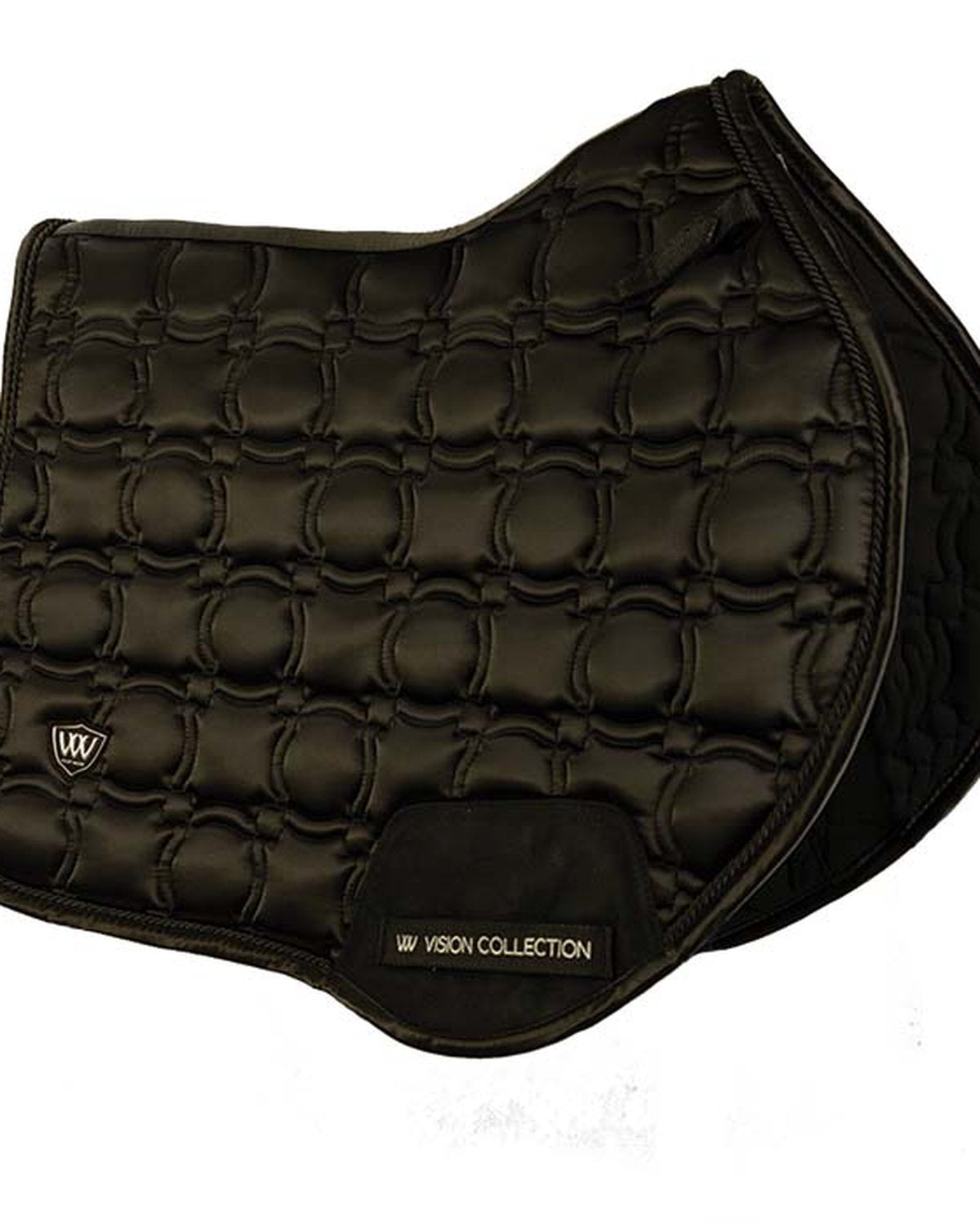 Woof Wear Vision Close Contact Pad - Black Equestrian Saddle Pad for Horse Riding Comfort & Style