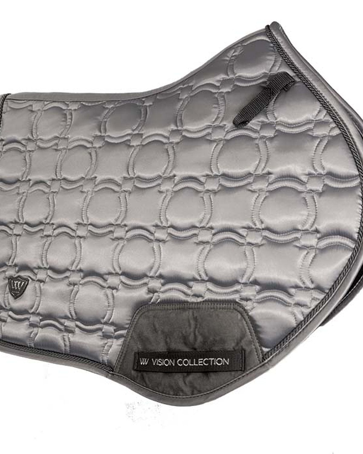 Woof Wear Vision Close Contact Pad - Brushed Steel Horse Saddle Pad | Equestrian Comfort & Style