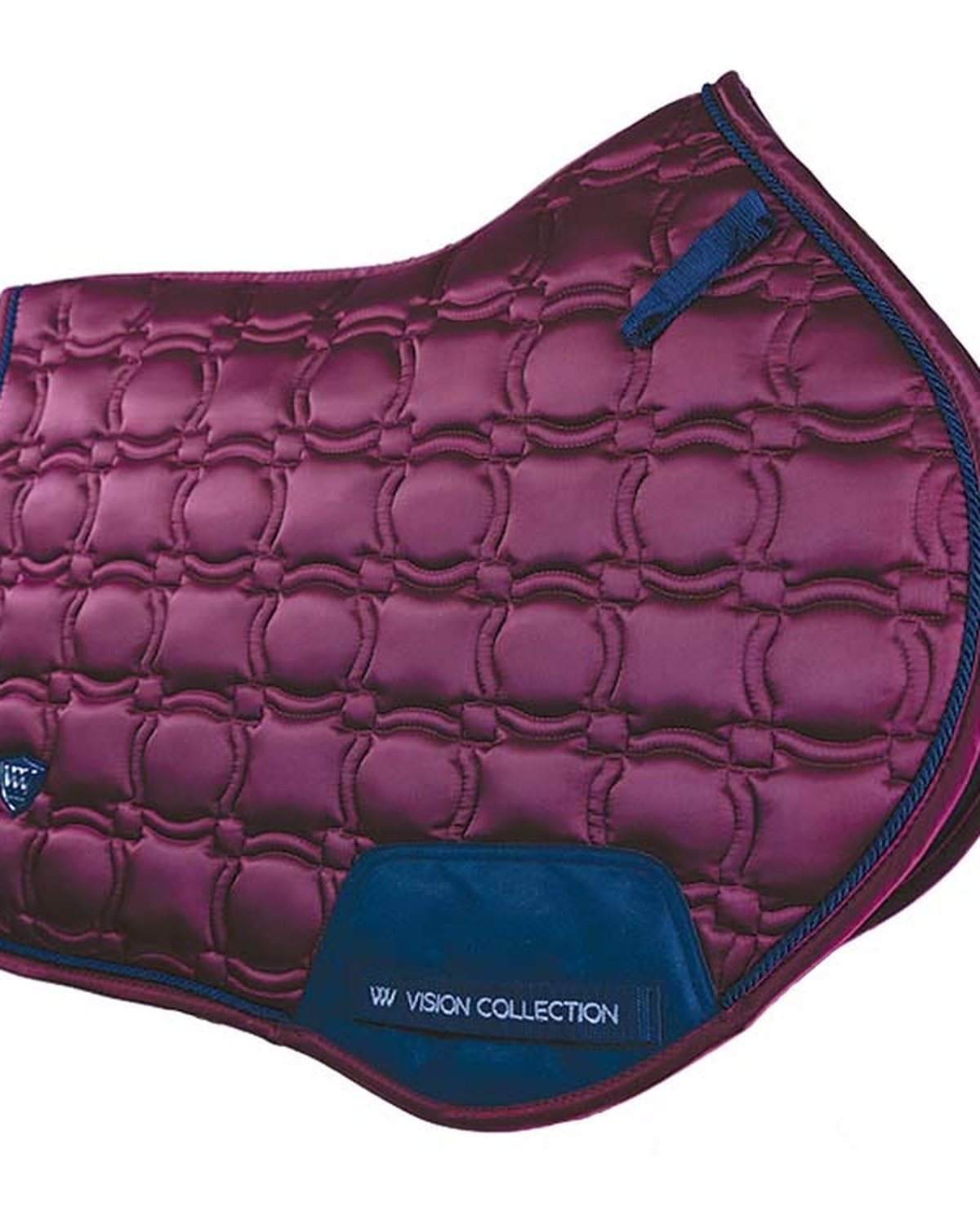 Woof Wear Vision Close Contact Pad Shiraz - Elegant Burgundy Saddle Pad for Horses | Equiflair