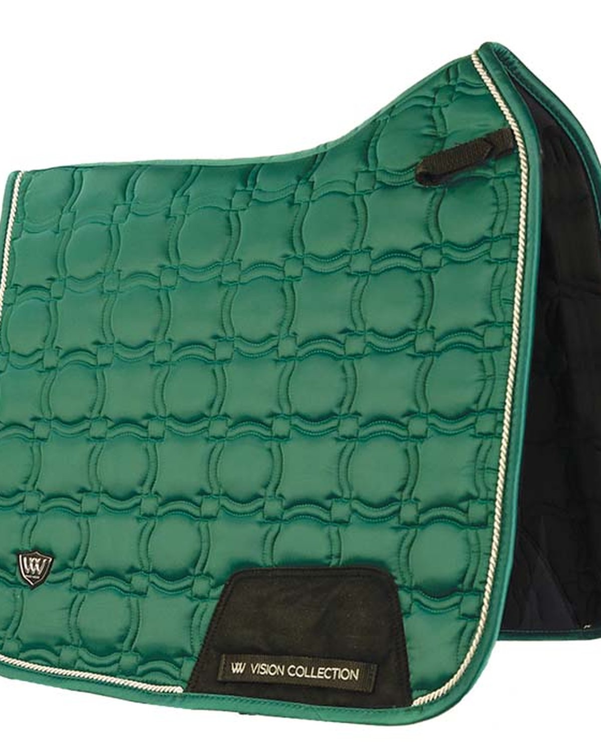 Woof Wear Vision Dressage Pad - British Racing Green - High Wither Horse Saddle Pad - Premium Equestrian Equipment