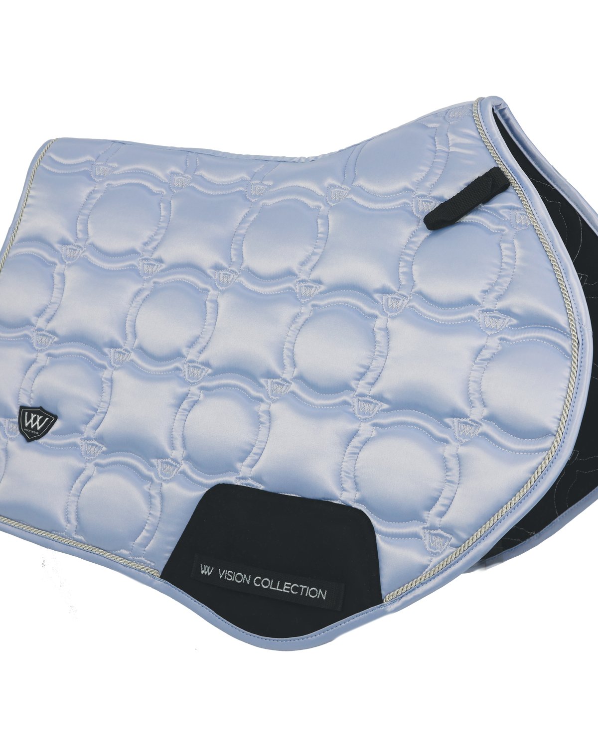 WOOF WEAR Vision Close Contact Saddle Pad - Porcelain Blue Horse Riding Equestrian Pad