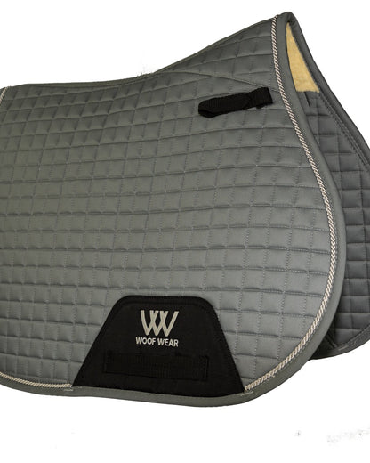 Woof Wear Pony GP Saddle Cloth - Brushed Steel | Pony Saddle Pad