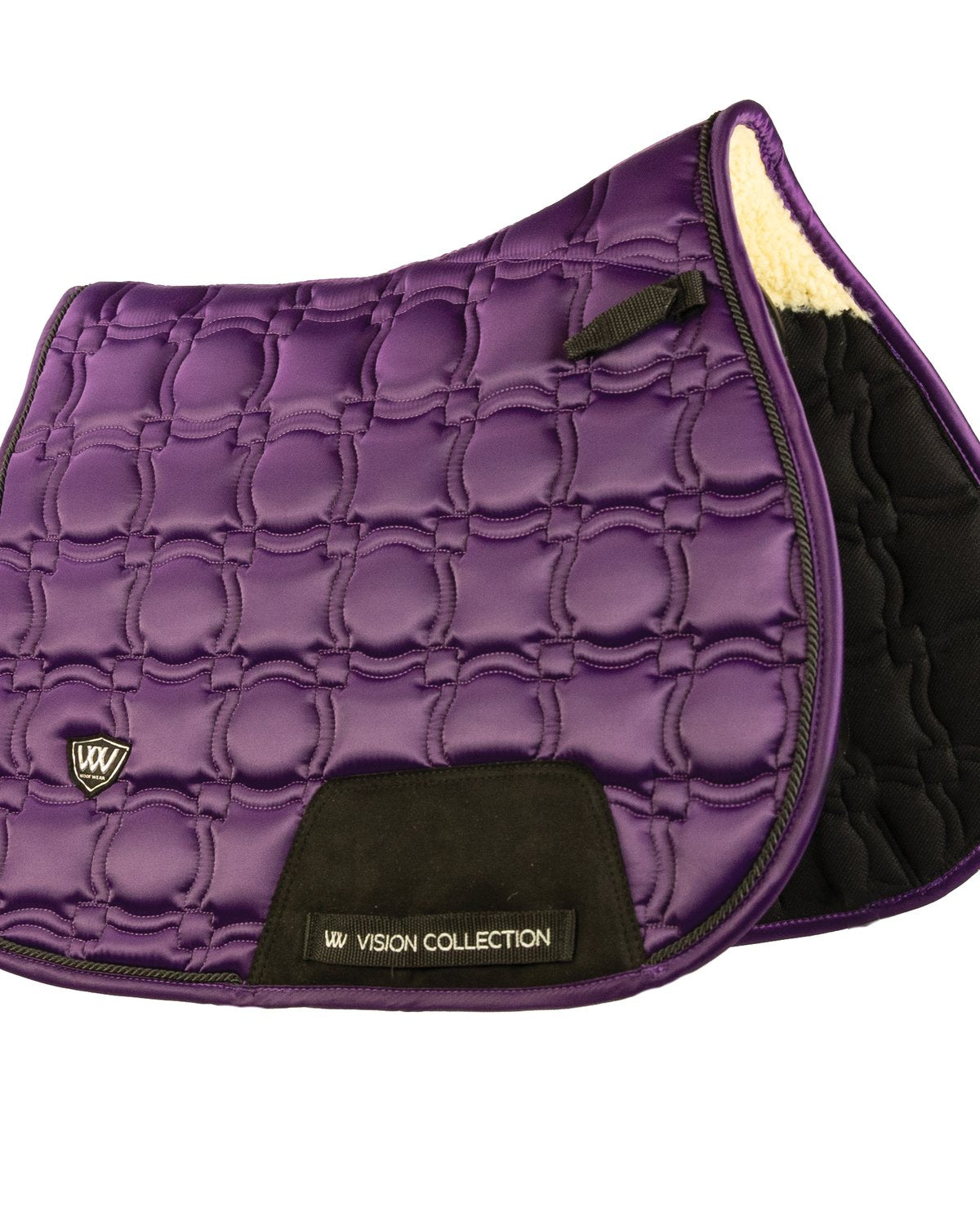WOOF WEAR Vision Pony GP Pad Damson - Equestrian Saddle Pad for Horse Riding