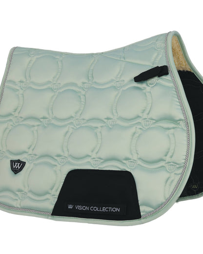 Woof Wear Vision Pony GP Pad in Pistachio - Luxurious Saddle Pad for Ponies