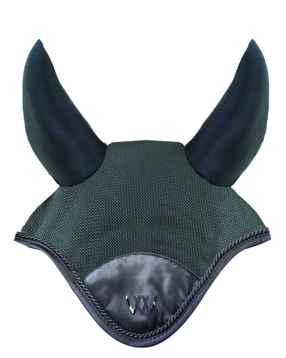 Woof Wear Noise Cancelling Fly Veil - Black - Acoustic Foam, Horse Riding Equipment