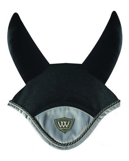 WOOF WEAR Vision Fly Veil Brushed Steel - Horse Equestrian Equipment