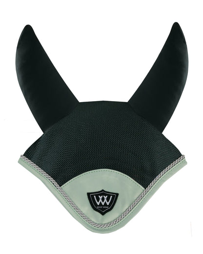 Woof Wear Vision Fly Veil Pistachio - Horse Equestrian Ear Net, Breathable Mesh, No Pressure - Equiflair