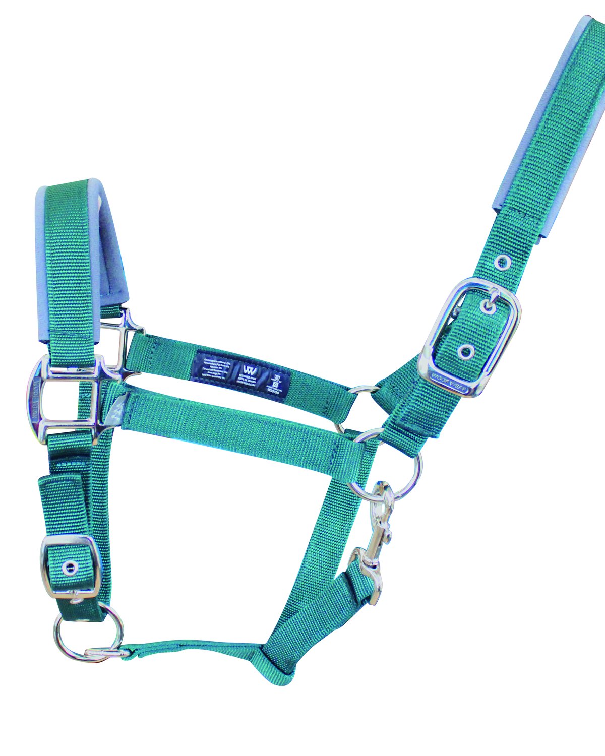 Woof Wear Contour Head Collar British Racing Green