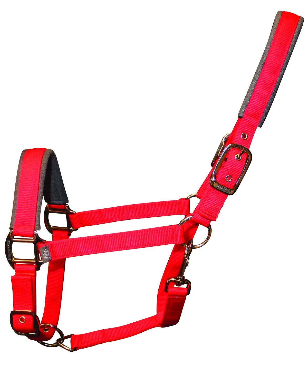 Woof Wear Contour Head Collar Royal Red