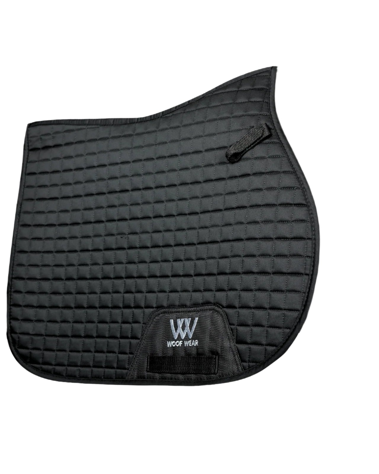 WOOF WEAR Pony Pro GP Saddle Pad Black - General Purpose Pony Saddle Cloth for Riding & Competition