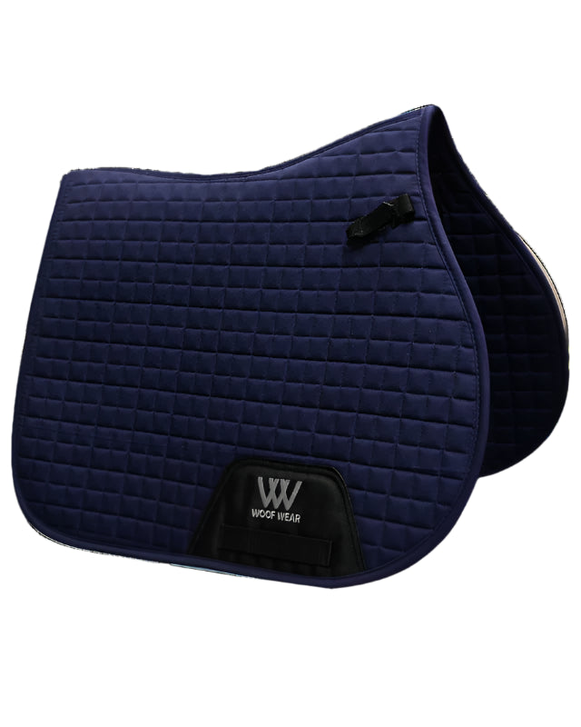Woof Wear Pony Pro GP Saddle Pad - Navy Blue. Equestrian saddle pad for ponies - Equiflair online store.