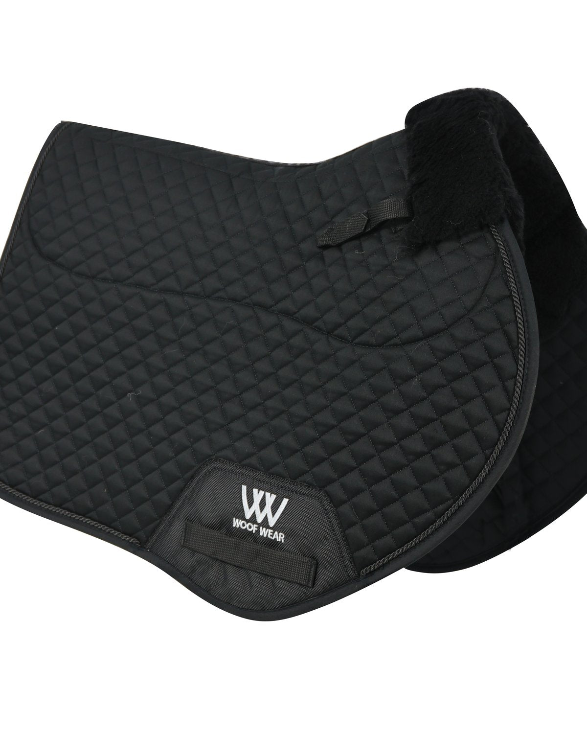 Woof Wear Dressage Sheepskin Pad Black - Horse Saddle Pad | Equiflair