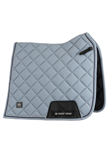 Woof Wear Vision Aura Dressage Saddle Pad - Steel Blue | Horse Riding Comfort