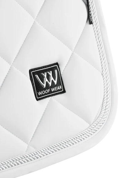 Woof Wear Vision Aura Close Contact Saddle Pad - White - Horse Riding Equipment | Equiflair