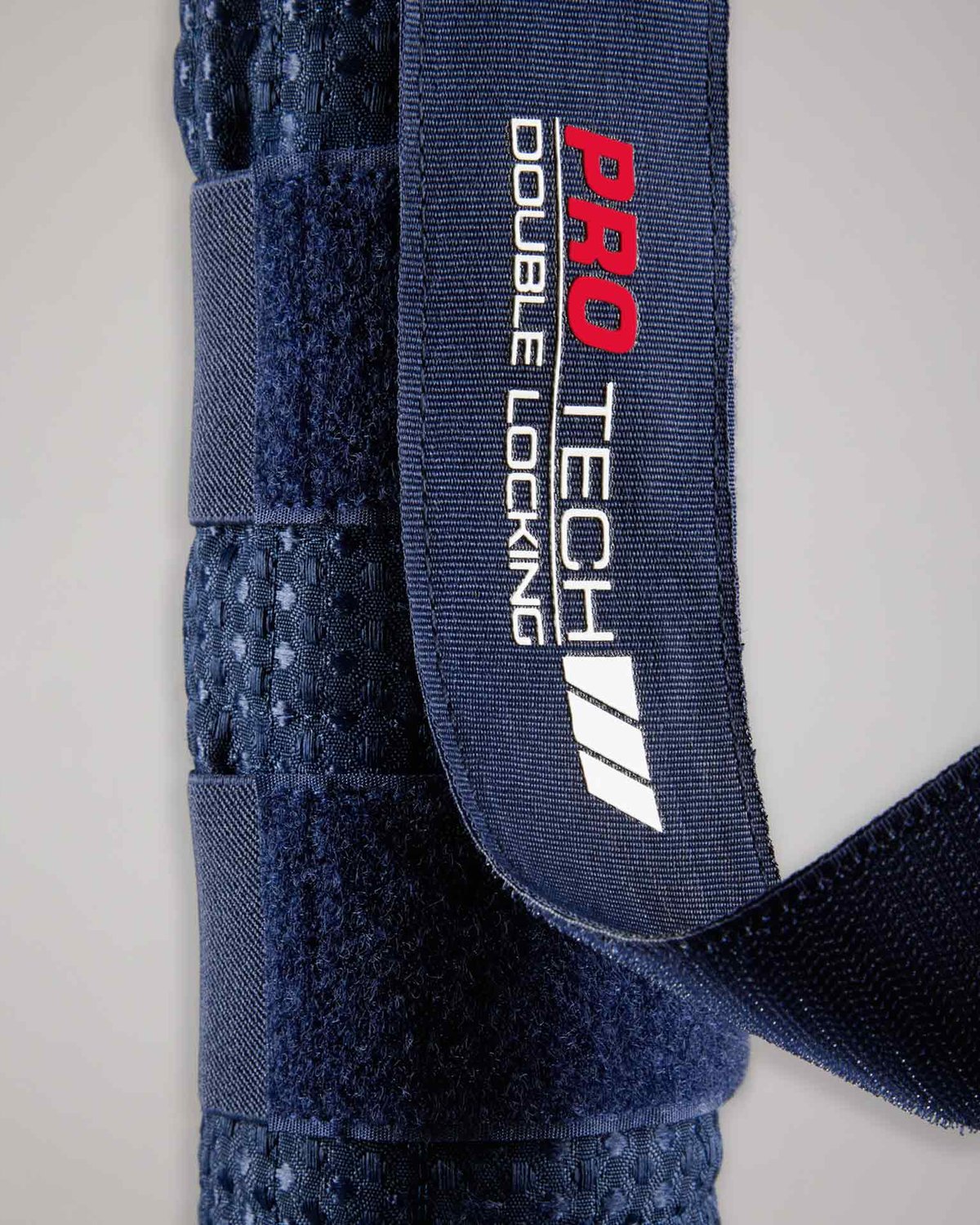 Premier Equine Waffle Quilted Double Locking Tail Guard Navy - Horse Tail Protection, Secure Fit