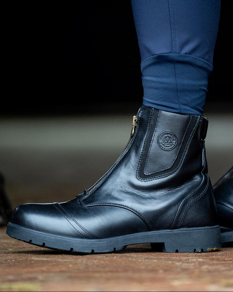 Mountain Horse Wild River Zip Paddock Boot Black